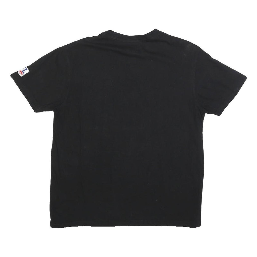 NFL Mens Black Los Angeles Chargers Graphic T-Shirt M Crew Neck Short Sleeve