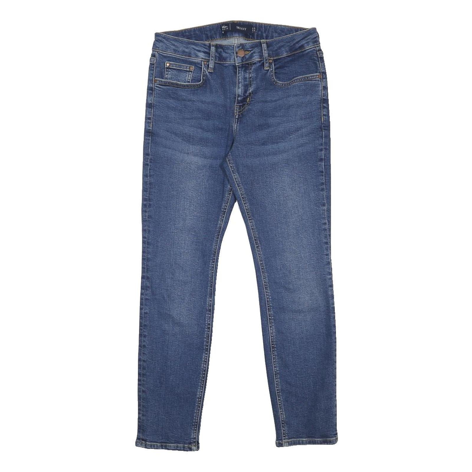 BODEN Womens Jeans Blue Slim Skinny Denim Medium W28 L27 Stretch Cotton Blend