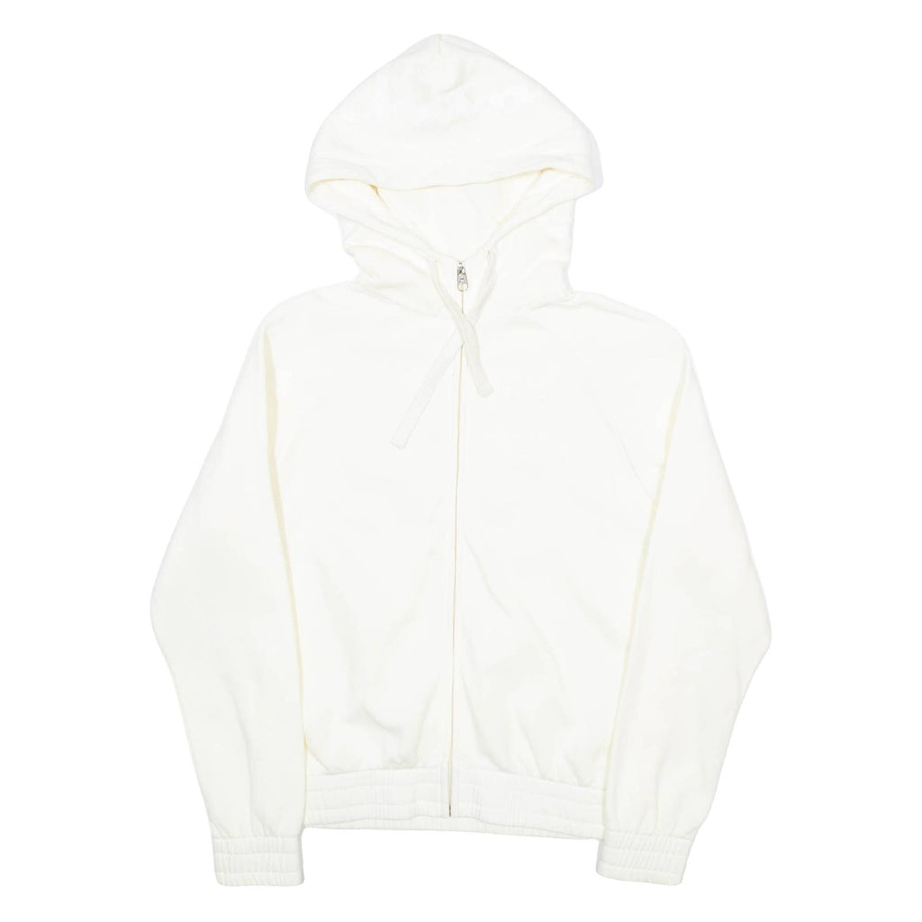 CHAMPION Mens Cream Hoodie Full Zip XS