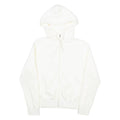 CHAMPION Mens Cream Hoodie Full Zip XS
