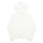 CHAMPION Mens Cream Hoodie Full Zip XS