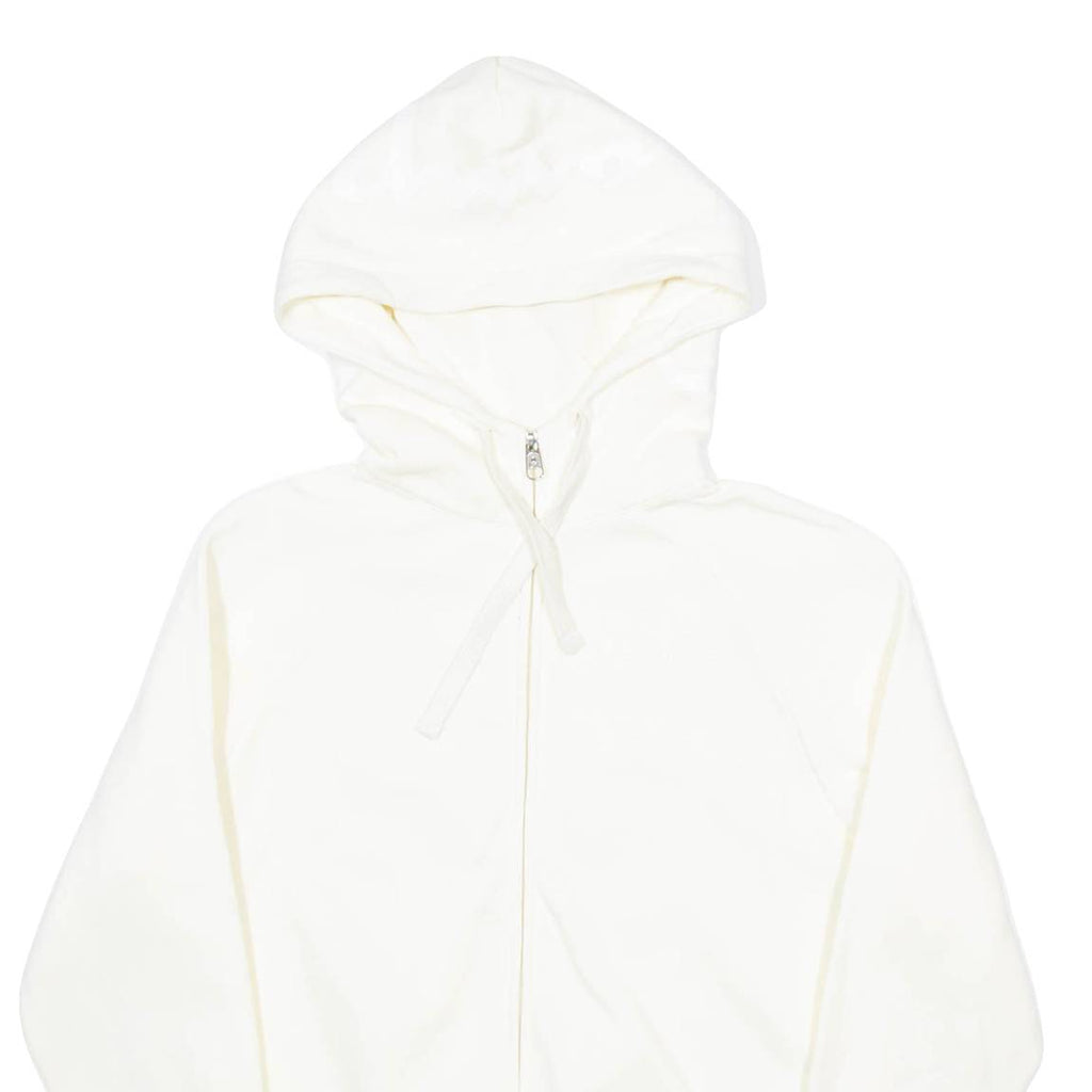 CHAMPION Mens Cream Hoodie Full Zip XS
