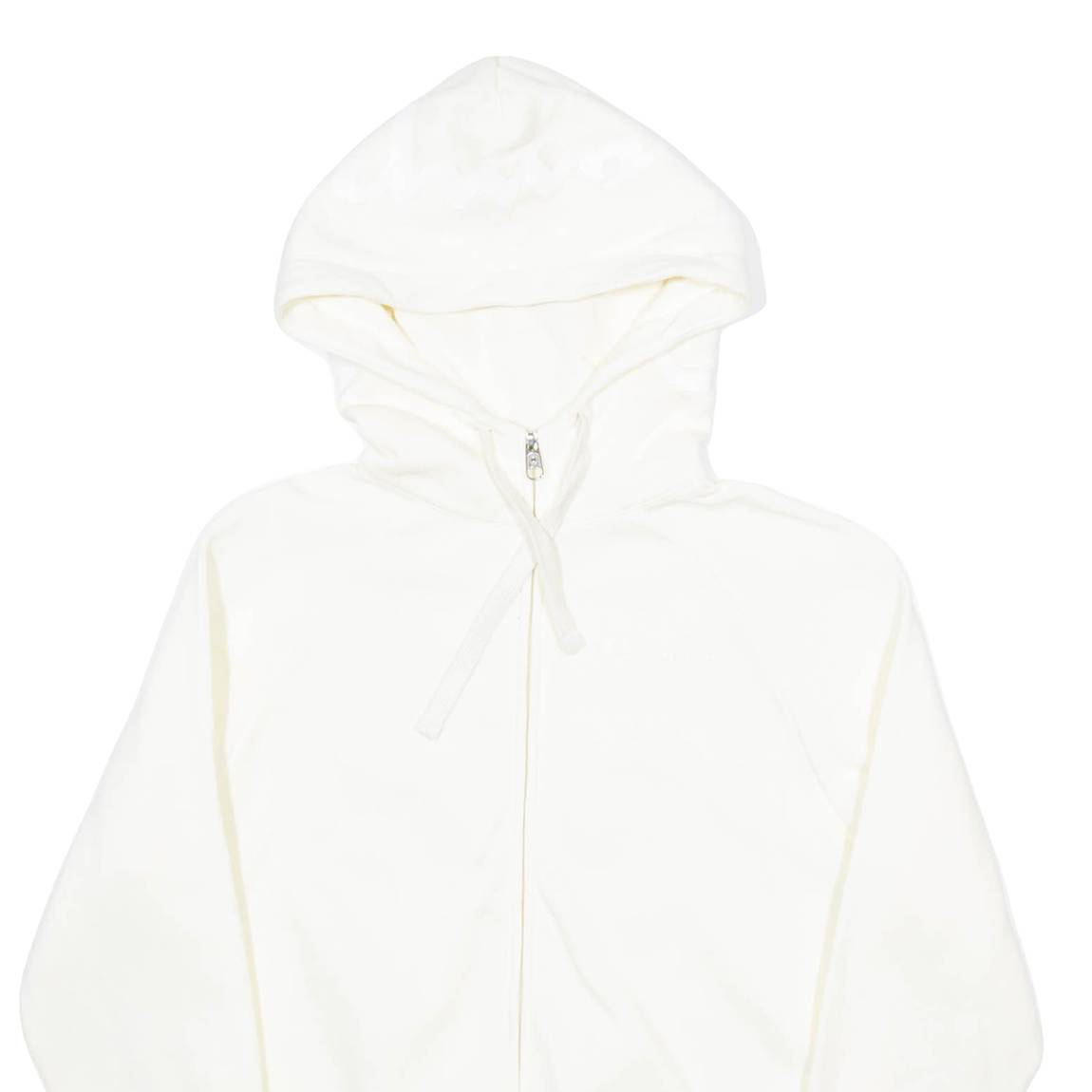 CHAMPION Mens Cream Hoodie Full Zip XS