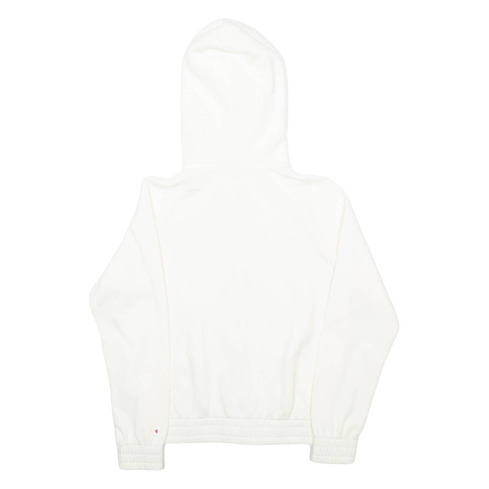 CHAMPION Mens Cream Hoodie Full Zip XS