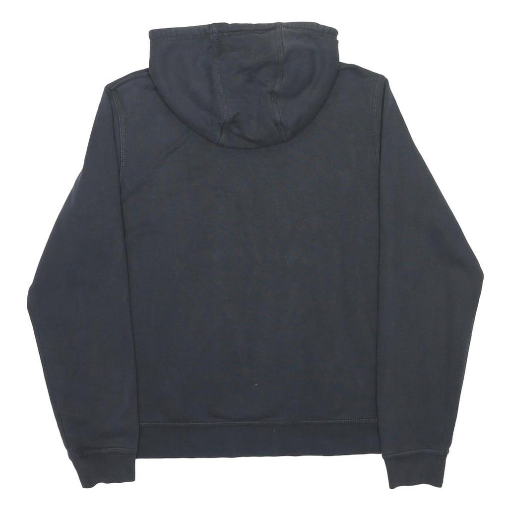NIKE Mens Black Pullover Hoodie L Cotton Blend Casual Sportswear