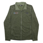 THE NORTH FACE Womens Green Zip Jacket M Polyester Plain Lightweight Outdoor