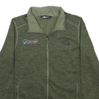 THE NORTH FACE Womens Green Zip Jacket M Polyester Plain Lightweight Outdoor