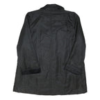 MARINA PINALDI Womens Black Button Jacket L Polyester Blend Classic Outerwear