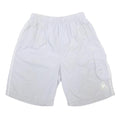 LE COQ SPORTIF Mens Nylon White Casual Cargo Shorts M W26 Lightweight