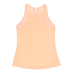 UNDER ARMOUR Womens Peach Sports Tank Top S Sleeveless Crew Neck Performance Gym