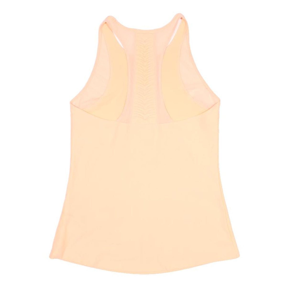 UNDER ARMOUR Womens Peach Sports Tank Top S Sleeveless Crew Neck Performance Gym