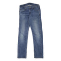 LEVI'S Mens Regular Blue Cotton Denim W26 L27 Zip Jeans Classic Straight
