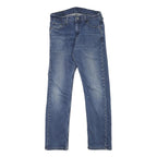 LEVI'S Mens Regular Blue Cotton Denim W26 L27 Zip Jeans Classic Straight