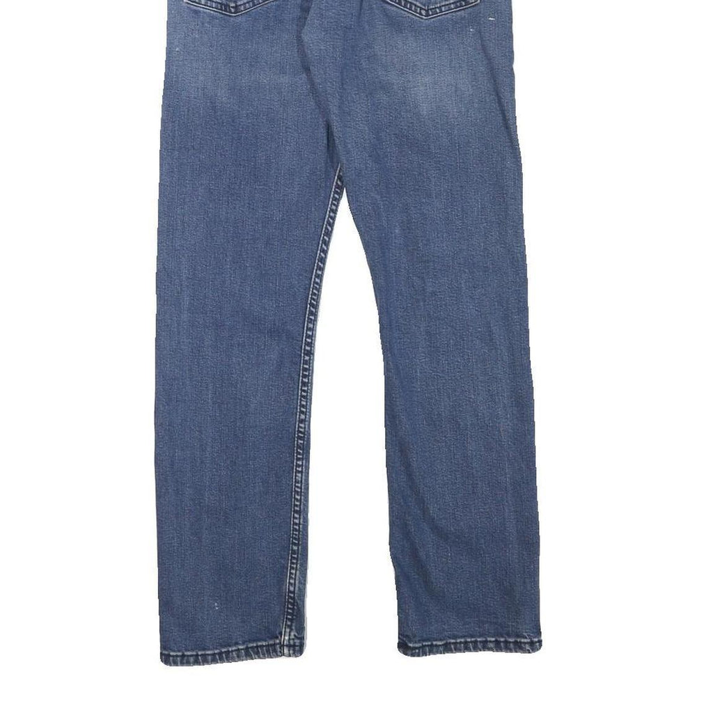 LEVI'S Mens Regular Blue Cotton Denim W26 L27 Zip Jeans Classic Straight