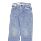 DICKIES Mens Regular Blue Denim Jeans W30 L30 Classic Zip Cotton Blend