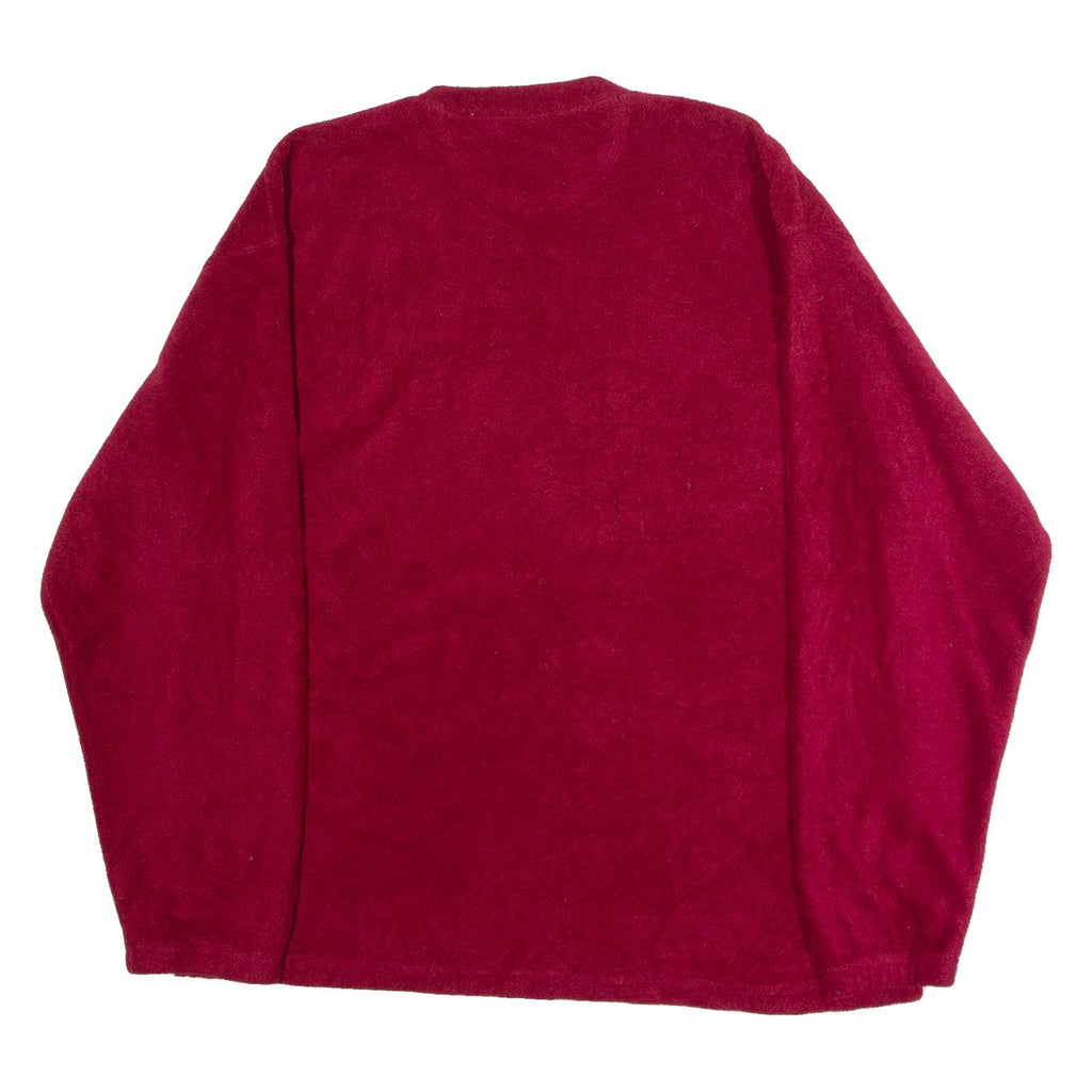 FILA Mens Fleece Red Crew Neck XL