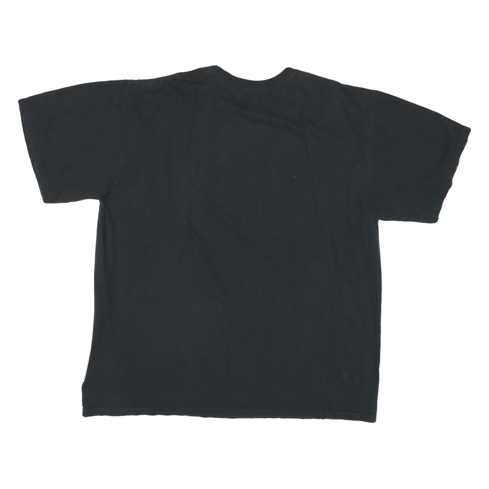 NIKE Mens Black Orange Champions Graphic T-Shirt XL Short Sleeve Crew Neck