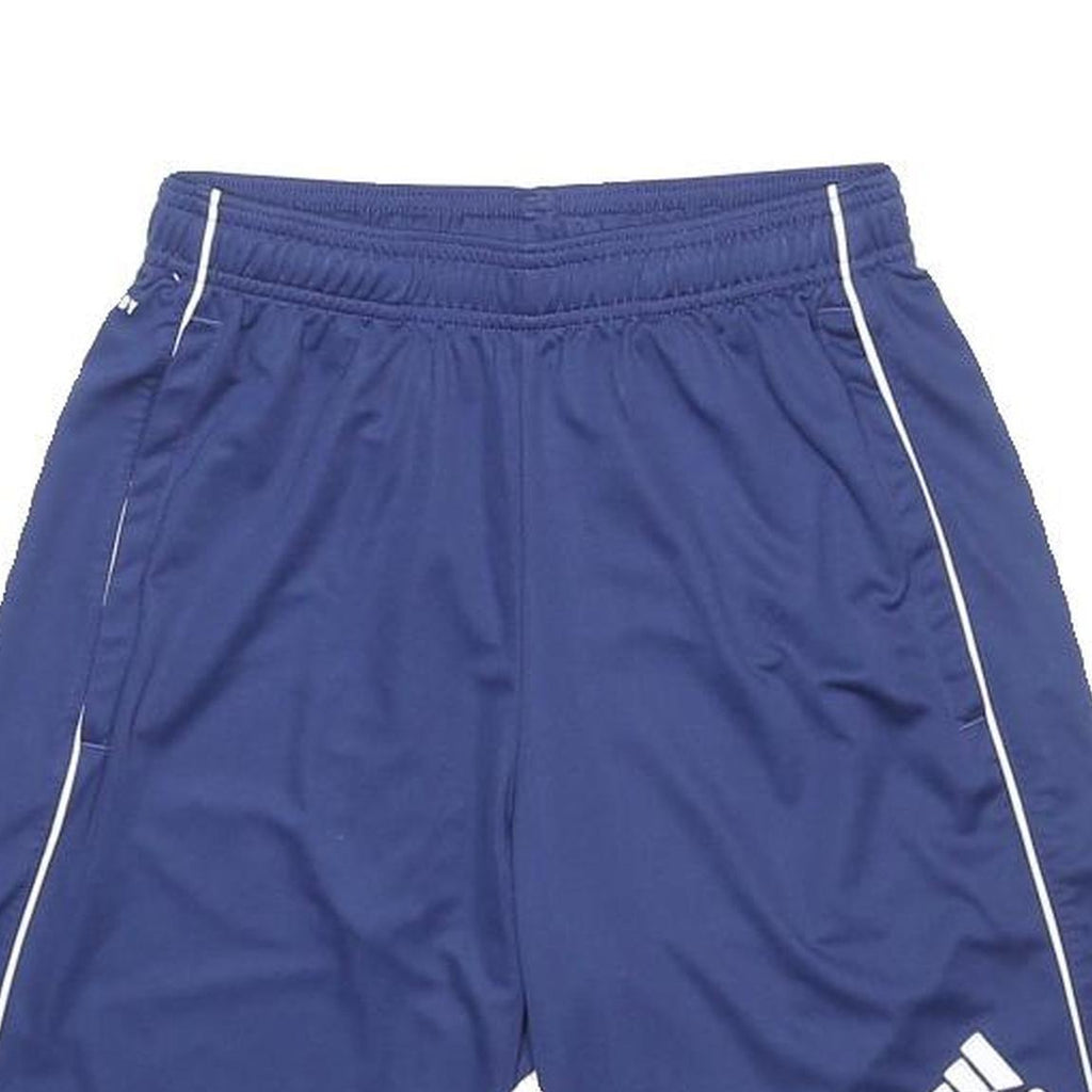 ADIDAS Mens Shorts Blue S W24 Sports Casual Polyester Athletic