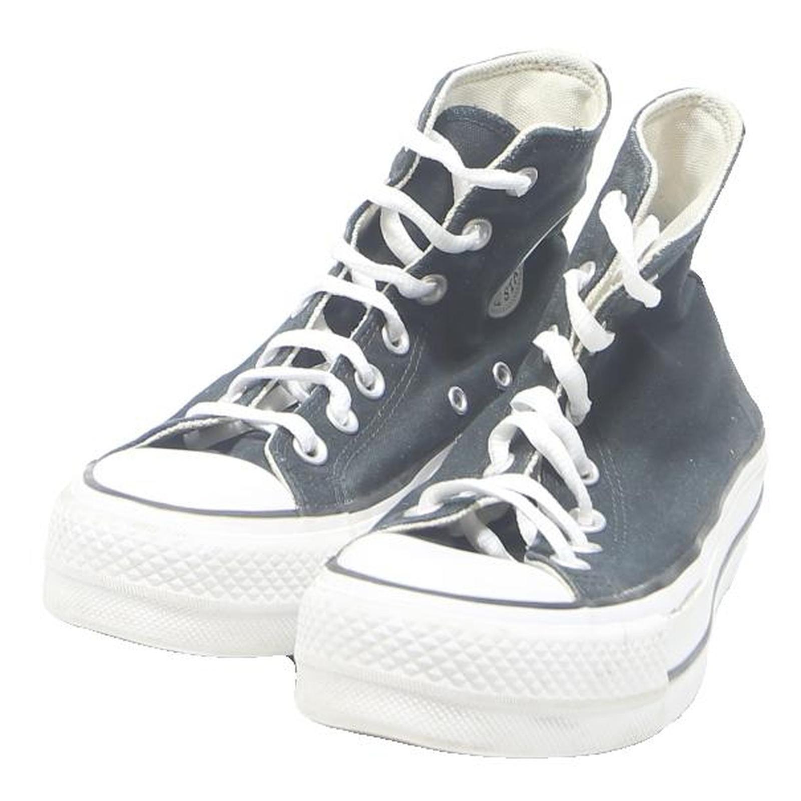 CONVERSE Chuck Taylor All Star Womens Black Canvas High Top Trainers UK 4.5