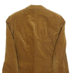 MCGREGOR Mens Brown Corduroy Jacket M Cotton Blend Button Closure Classic Fit