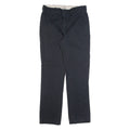 DICKIES 776F Workwear Mens Trousers Black Regular Straight W32 L31