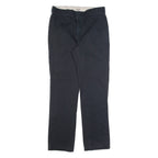 DICKIES 776F Workwear Mens Trousers Black Regular Straight W32 L31