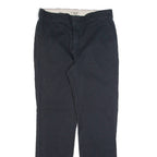 DICKIES 776F Workwear Mens Trousers Black Regular Straight W32 L31