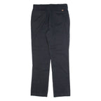 DICKIES 776F Workwear Mens Trousers Black Regular Straight W32 L31