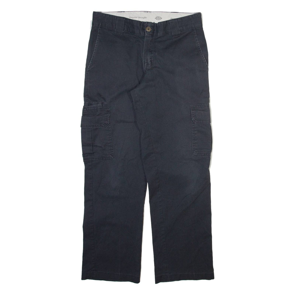 DICKIES Cargo Mens Trousers Grey Regular Straight W30 L30