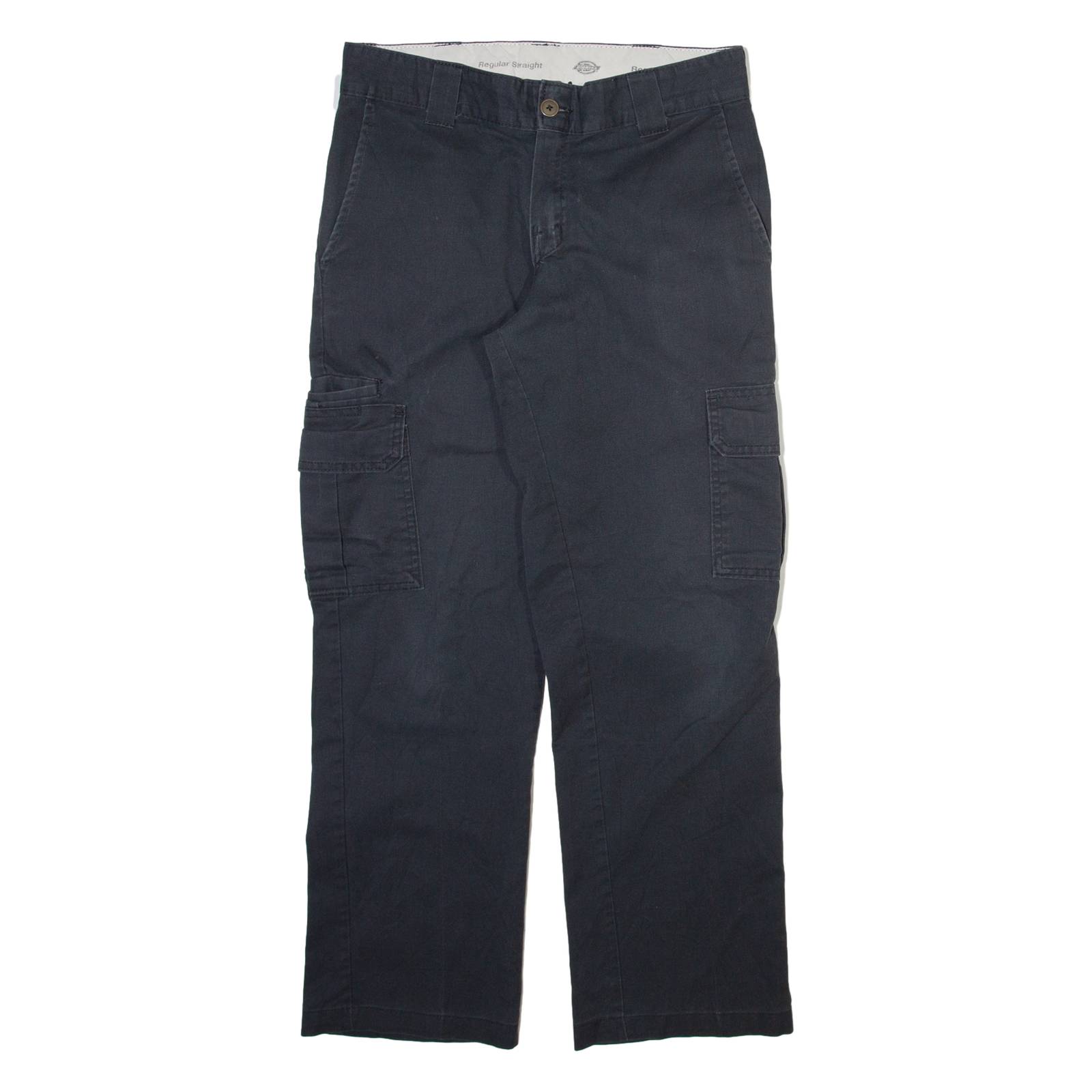 DICKIES Cargo Mens Trousers Grey Regular Straight W30 L30