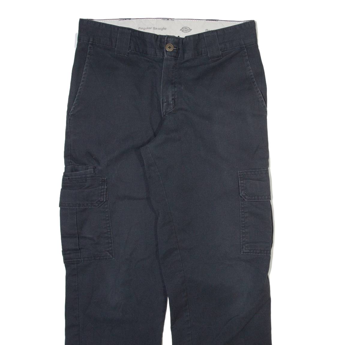 DICKIES Cargo Mens Trousers Grey Regular Straight W30 L30