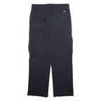 DICKIES Cargo Mens Trousers Grey Regular Straight W30 L30