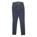 LEVI'S Womens Slim Blue Jeans Denim W25 L32 Zip Regular Fit Skinny Stretch
