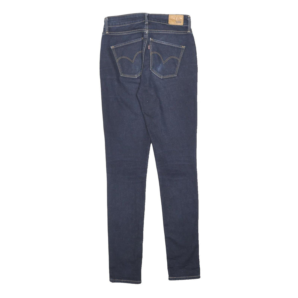 LEVI'S Womens Slim Blue Jeans Denim W25 L32 Zip Regular Fit Skinny Stretch