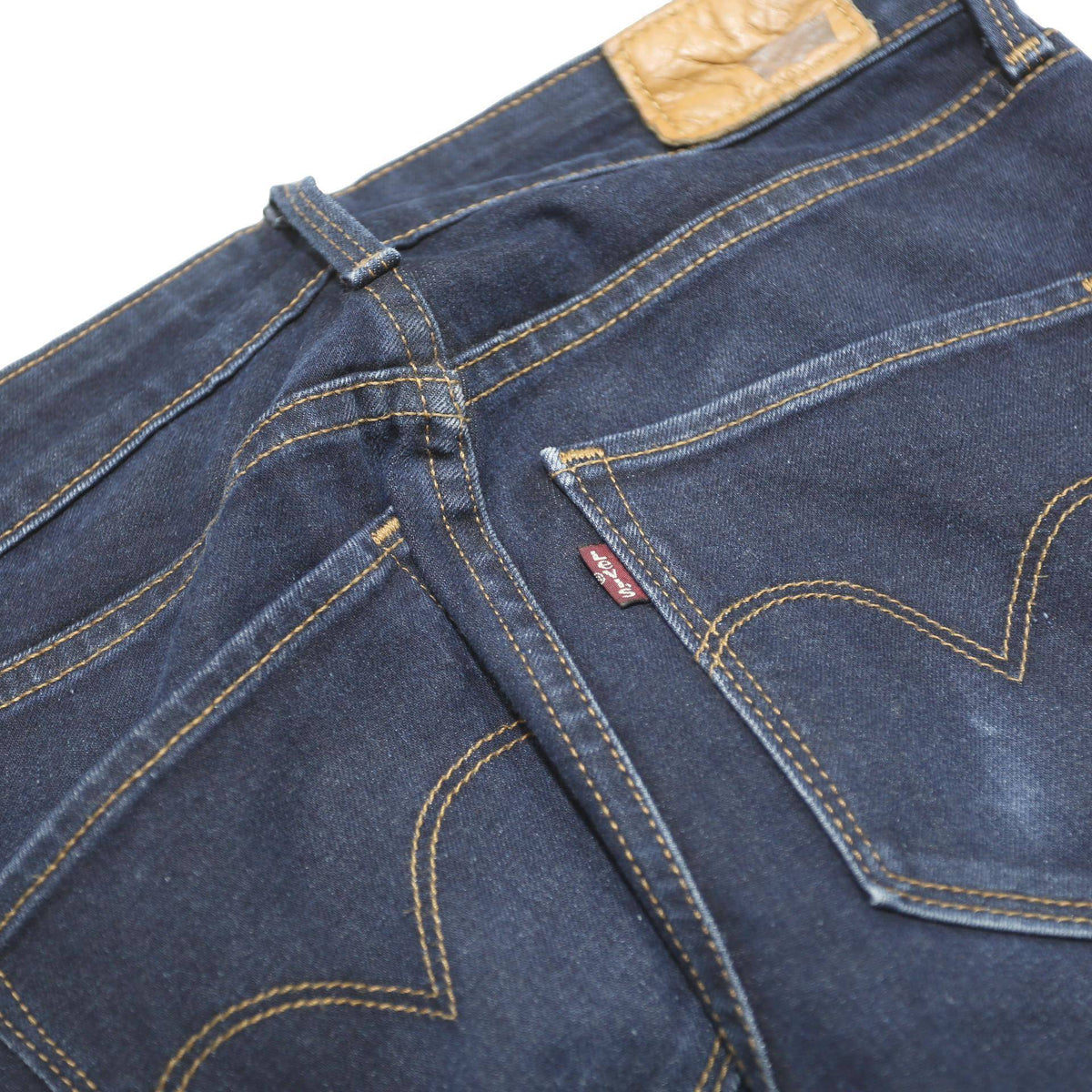 LEVI'S Womens Slim Blue Jeans Denim W25 L32 Zip Regular Fit Skinny Stretch