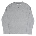 CALVIN KLEIN Mens Grey Patterned Jumper Crew Neck Basic Knit M Cotton Blend