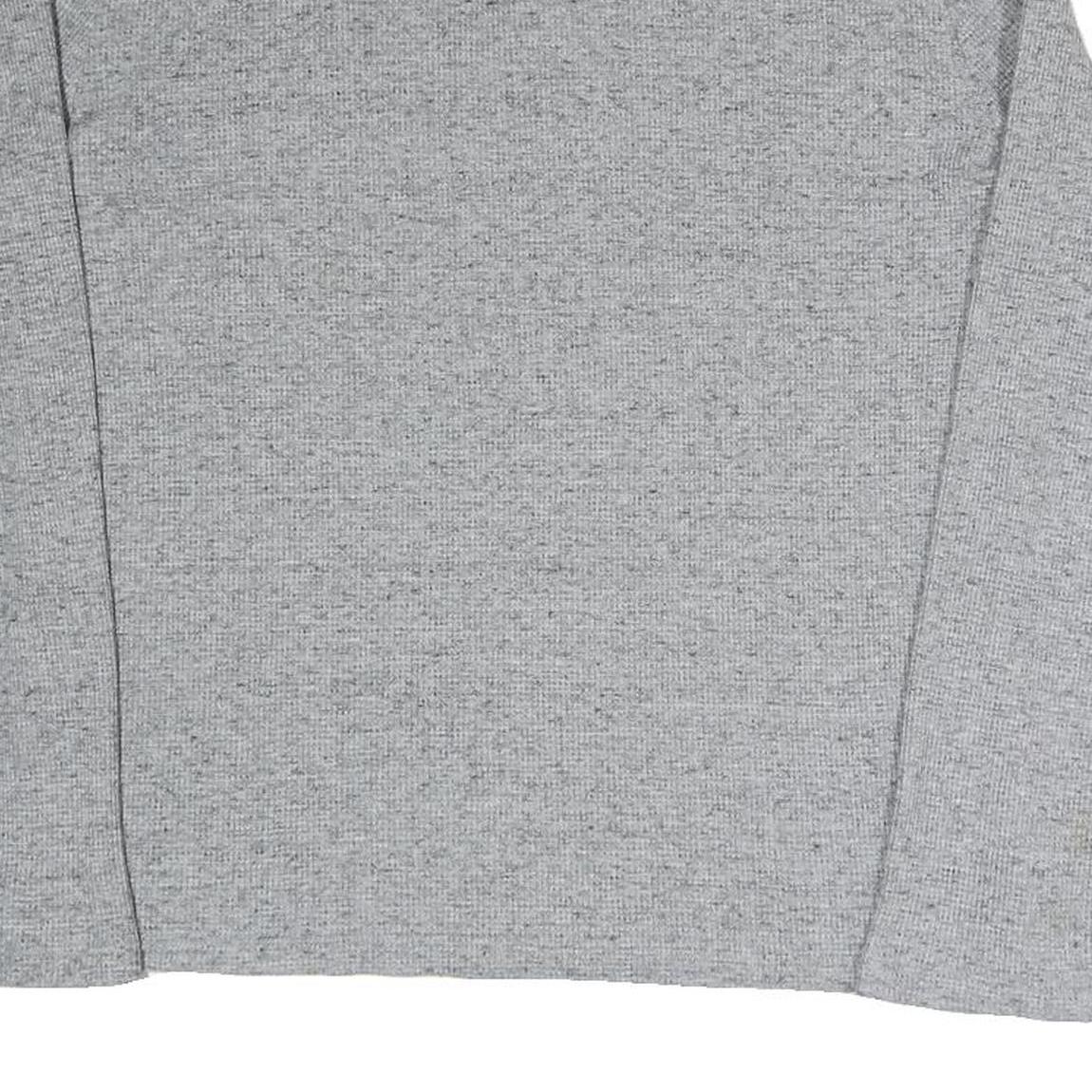 CALVIN KLEIN Mens Grey Patterned Jumper Crew Neck Basic Knit M Cotton Blend