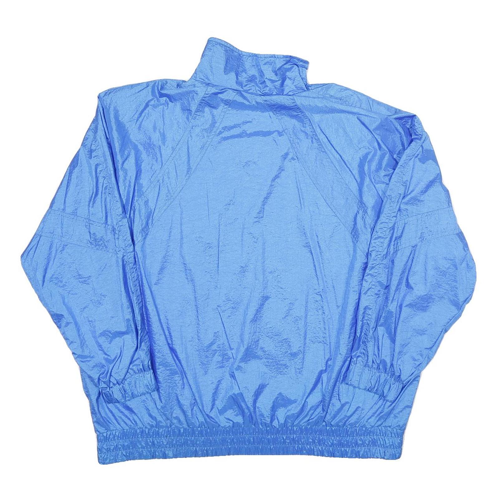 SOUTHERN CLASSICS Womens Blue Nylon Quilted Zip Jacket UK 24 Lightweight