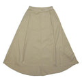 DICKIES Womens Beige Cotton Blend A-Line Knee Length Woven Skirt XS Utility