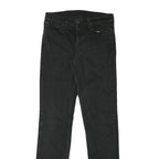 LEVI'S Mens Jeans Black Slim Skinny Denim Medium W30 L34 Zip Closure