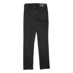 LEVI'S Mens Jeans Black Slim Skinny Denim Medium W30 L34 Zip Closure