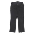 LEVI'S Womens Black Regular Fit Straight Denim Jeans Cotton Blend W30 L30