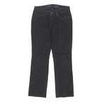 LEVI'S Womens Black Regular Fit Straight Denim Jeans Cotton Blend W30 L30