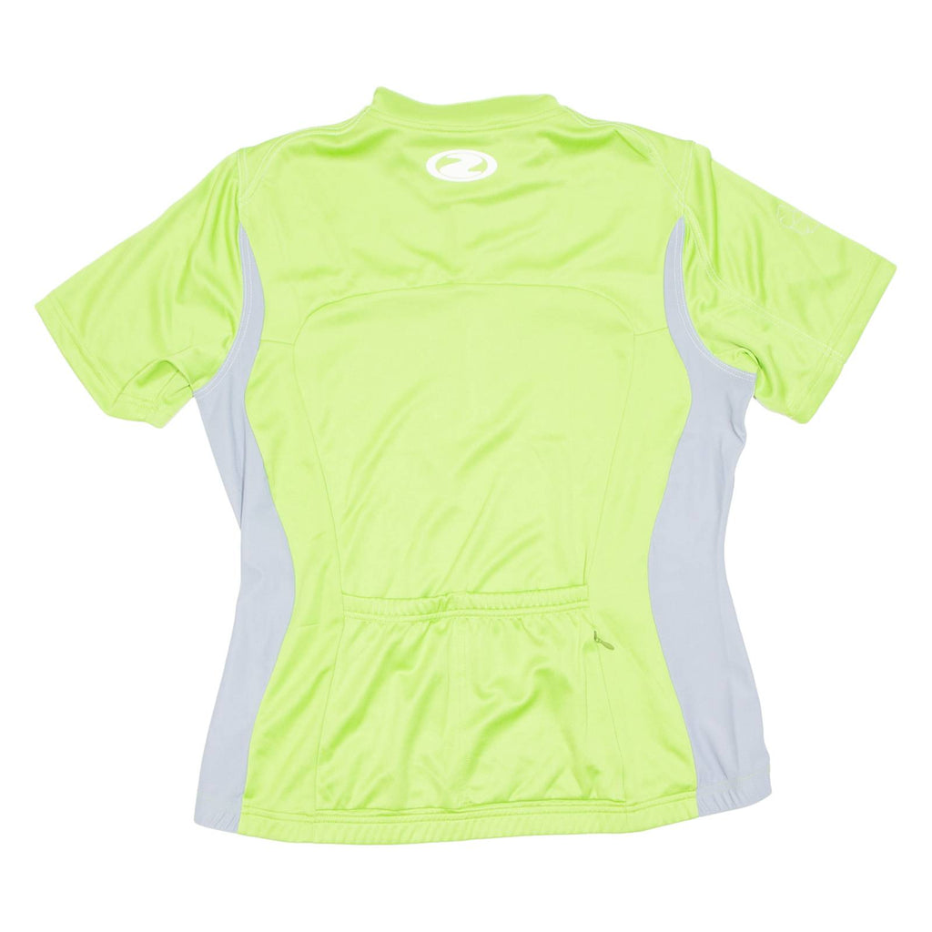 Cycling Mens Jersey Green 1/2 Zip L