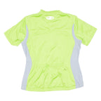Cycling Mens Jersey Green 1/2 Zip L