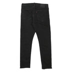 LEVI'S 512 BIG E Mens Jeans Black Slim Skinny Denim Medium W33 L32 Stylish