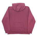 THE NORTH FACE Mens Maroon Hoodie L Cotton Blend Pullover Casual Hooded