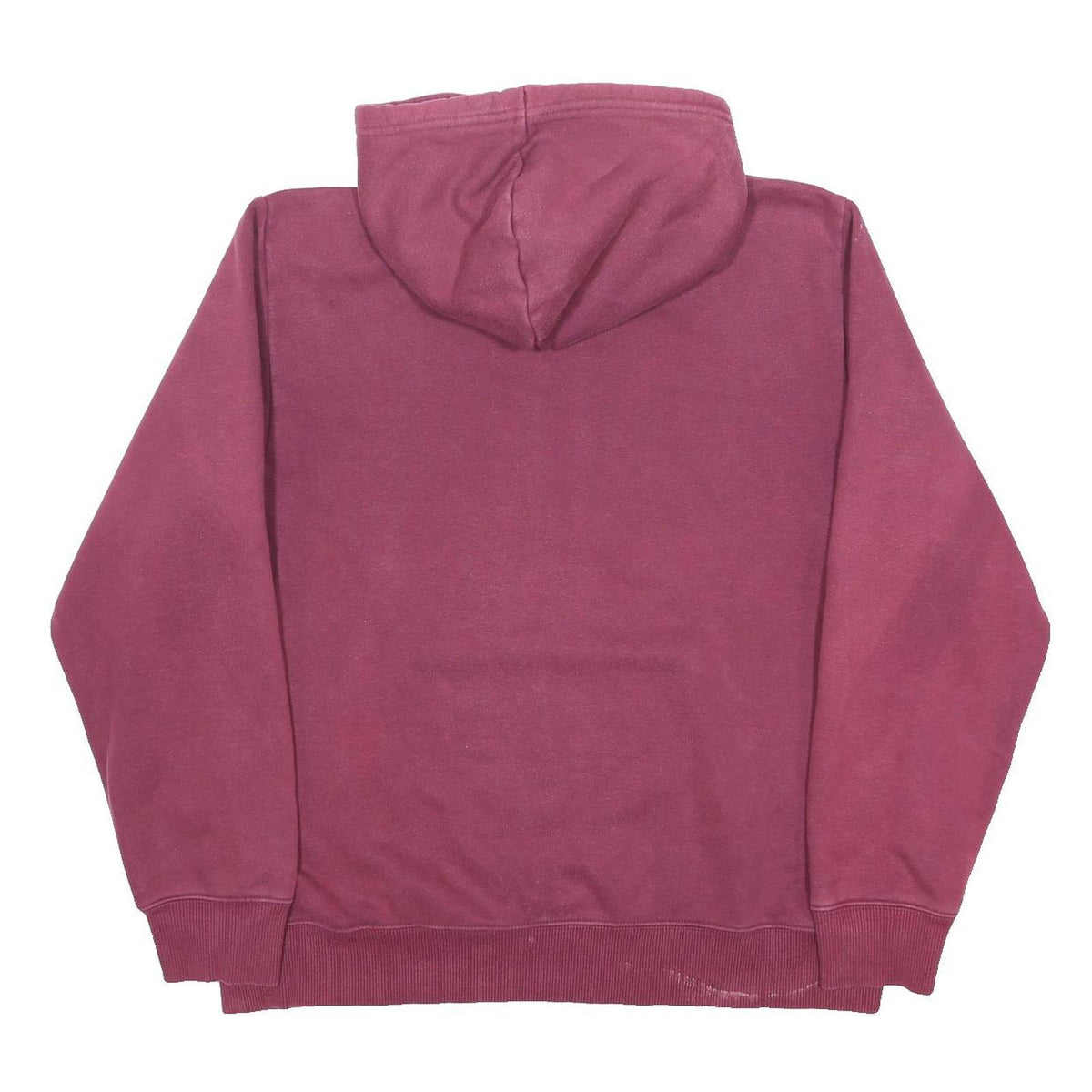 THE NORTH FACE Mens Maroon Hoodie L Cotton Blend Pullover Casual Hooded