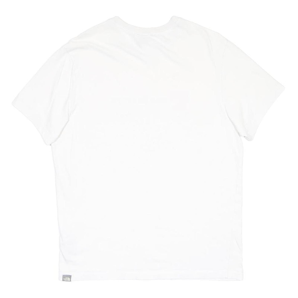 THE NORTH FACE Mens White Manchester Cotton Blend T-Shirt L Short Sleeve Crew