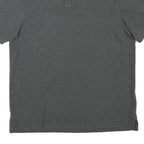 POLO RALPH LAUREN Mens Grey Short Sleeve Plain L Cotton Blend Polo Shirt